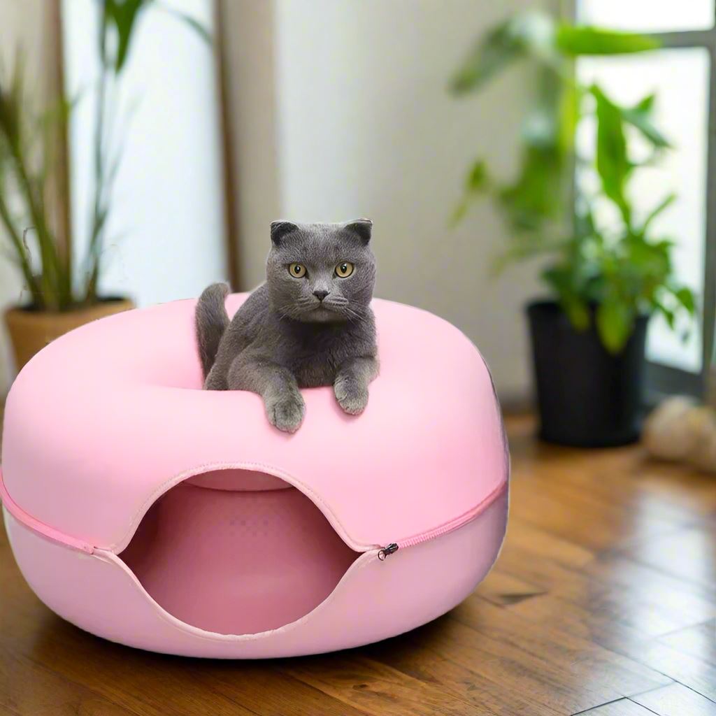 Lit pour Chat - ChatCondo™ - Rose - Le Nid Félin